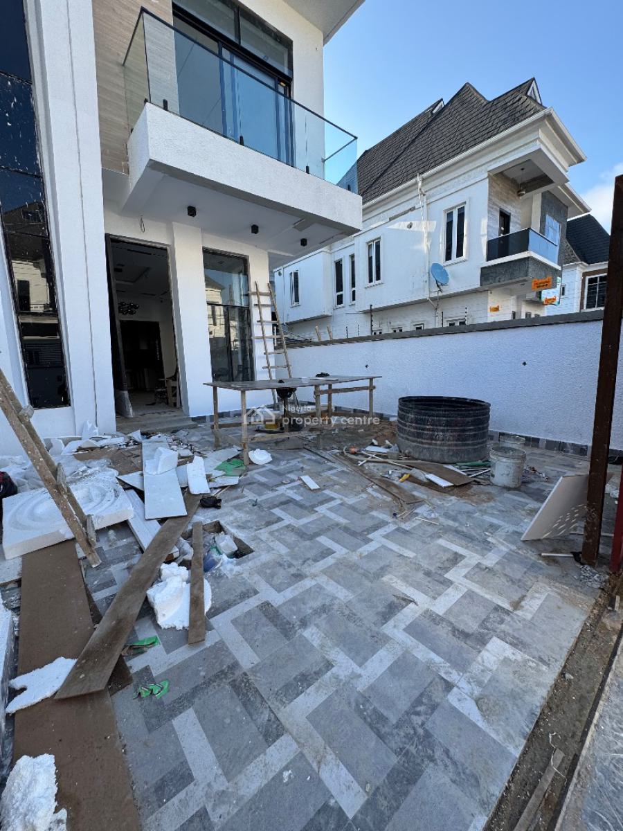 Newly Built 4 Bedroom Semi Detached in a Self Compound, Lekki, Lagos, Semi-detached Duplex for Sale