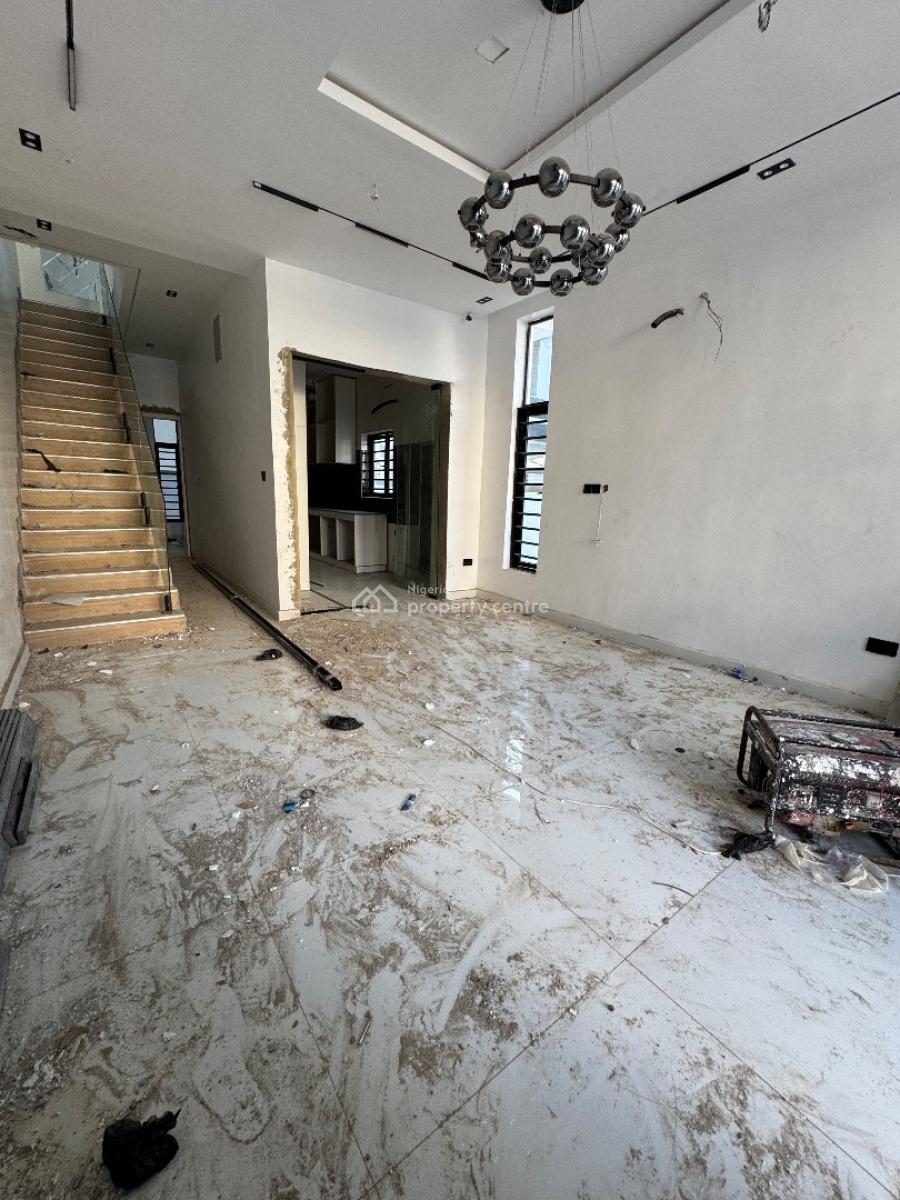 Newly Built 4 Bedroom Semi Detached in a Self Compound, Lekki, Lagos, Semi-detached Duplex for Sale