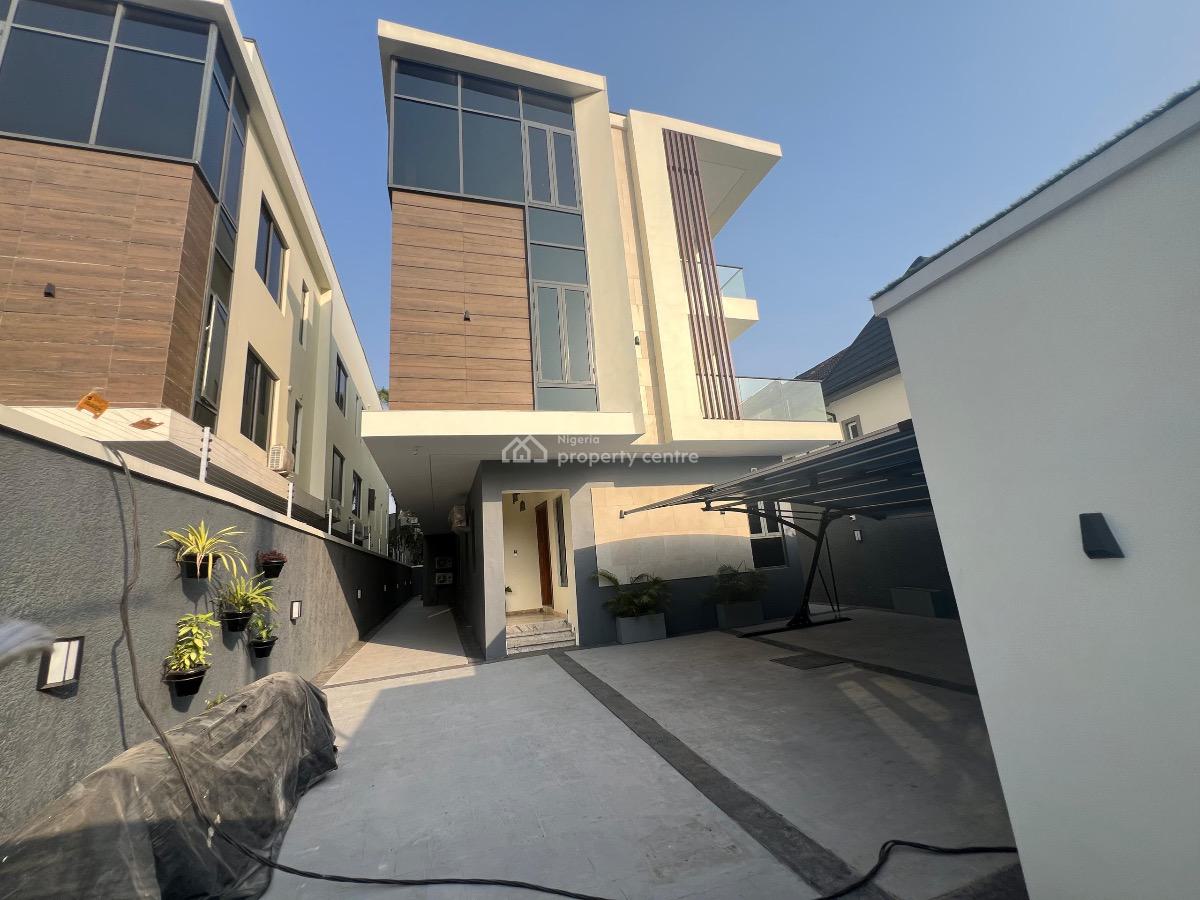 Contemporary 5 Bedroom Detached Duplex, Lekki Phase 1, Lekki, Lagos, Semi-detached Duplex for Sale