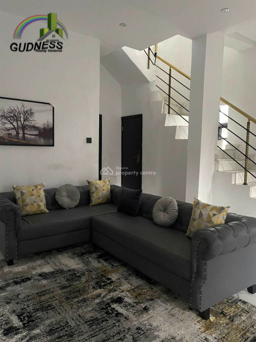 Brand New Partly Furnished 4 Bedroom Detached Duplex with Bq, Ikota, Lekki, Lagos, Detached Duplex for Rent