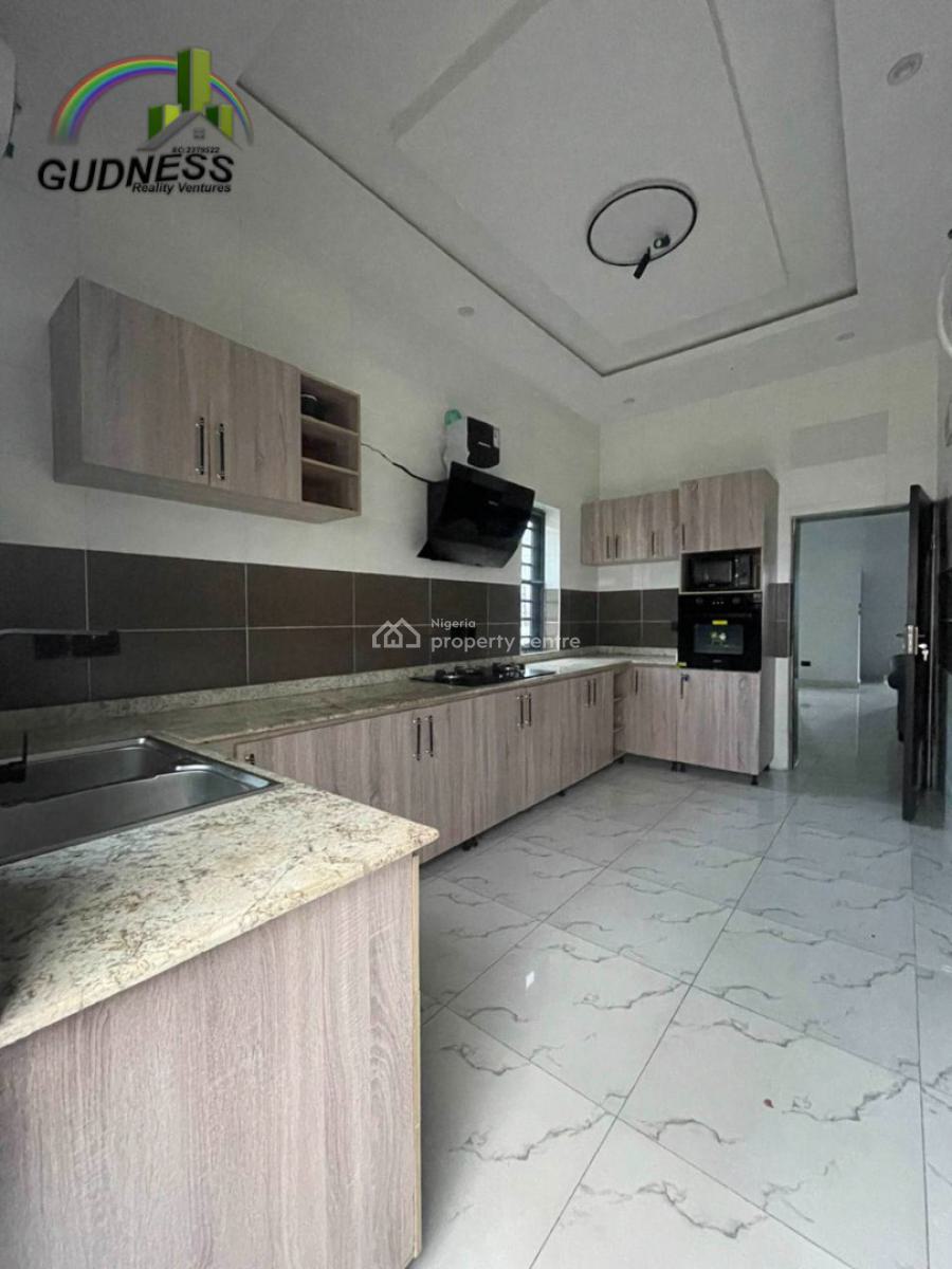 Brand New Partly Furnished 4 Bedroom Detached Duplex with Bq, Ikota, Lekki, Lagos, Detached Duplex for Rent