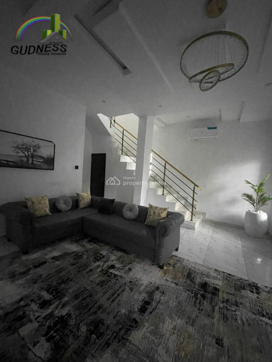 Brand New Partly Furnished 4 Bedroom Detached Duplex with Bq, Ikota, Lekki, Lagos, Detached Duplex for Rent