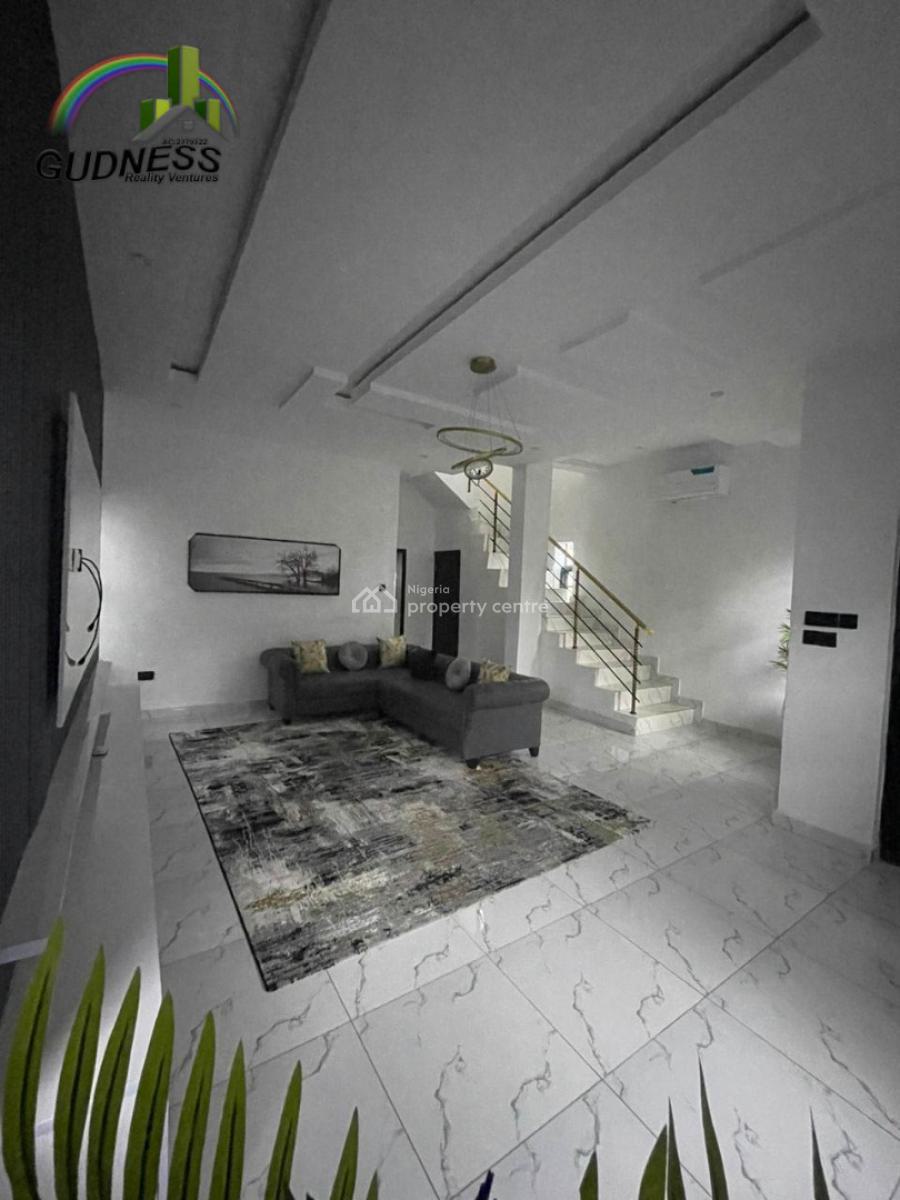 Brand New Partly Furnished 4 Bedroom Detached Duplex with Bq, Ikota, Lekki, Lagos, Detached Duplex for Rent