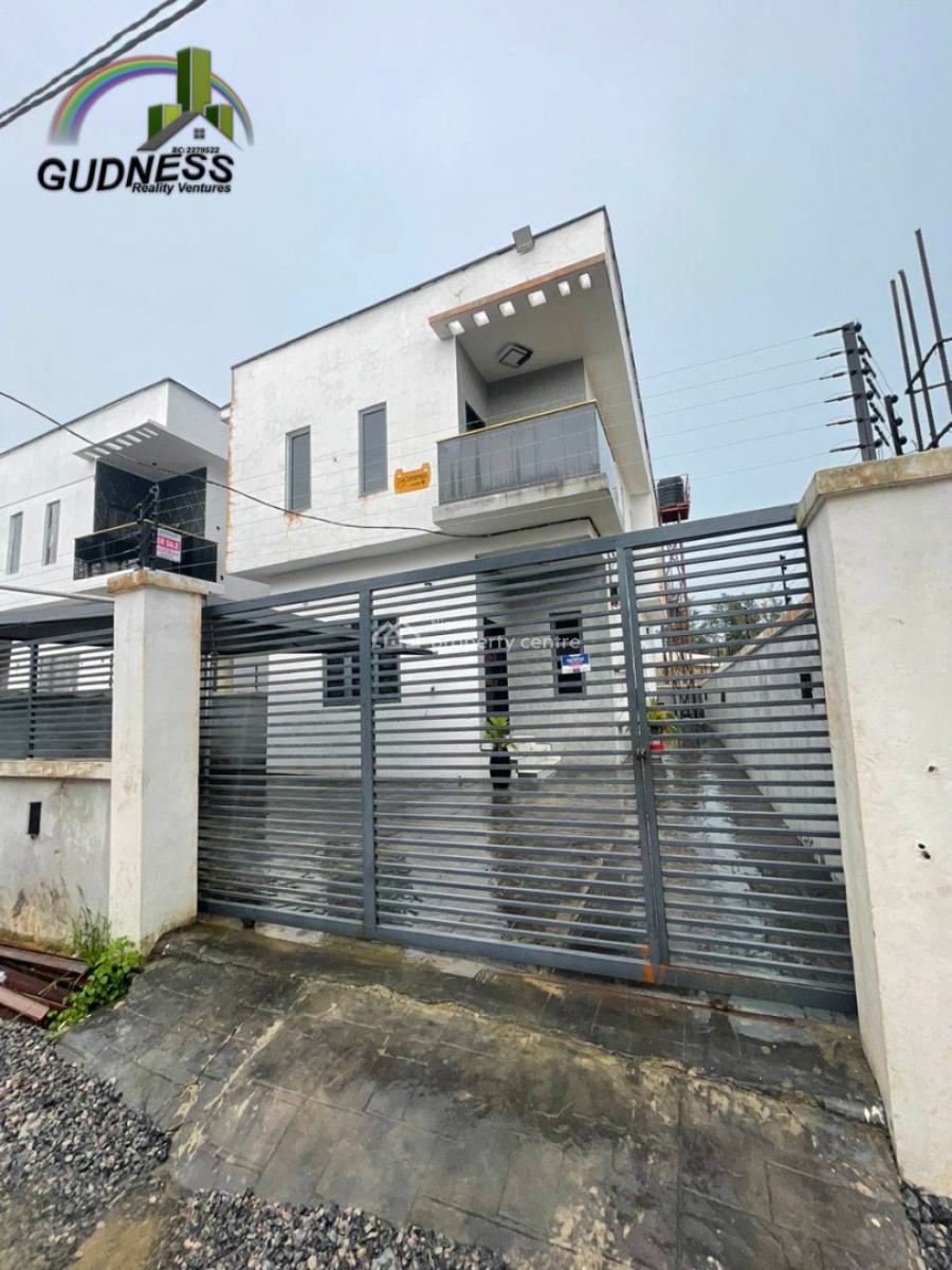 Brand New Partly Furnished 4 Bedroom Detached Duplex with Bq, Ikota, Lekki, Lagos, Detached Duplex for Rent