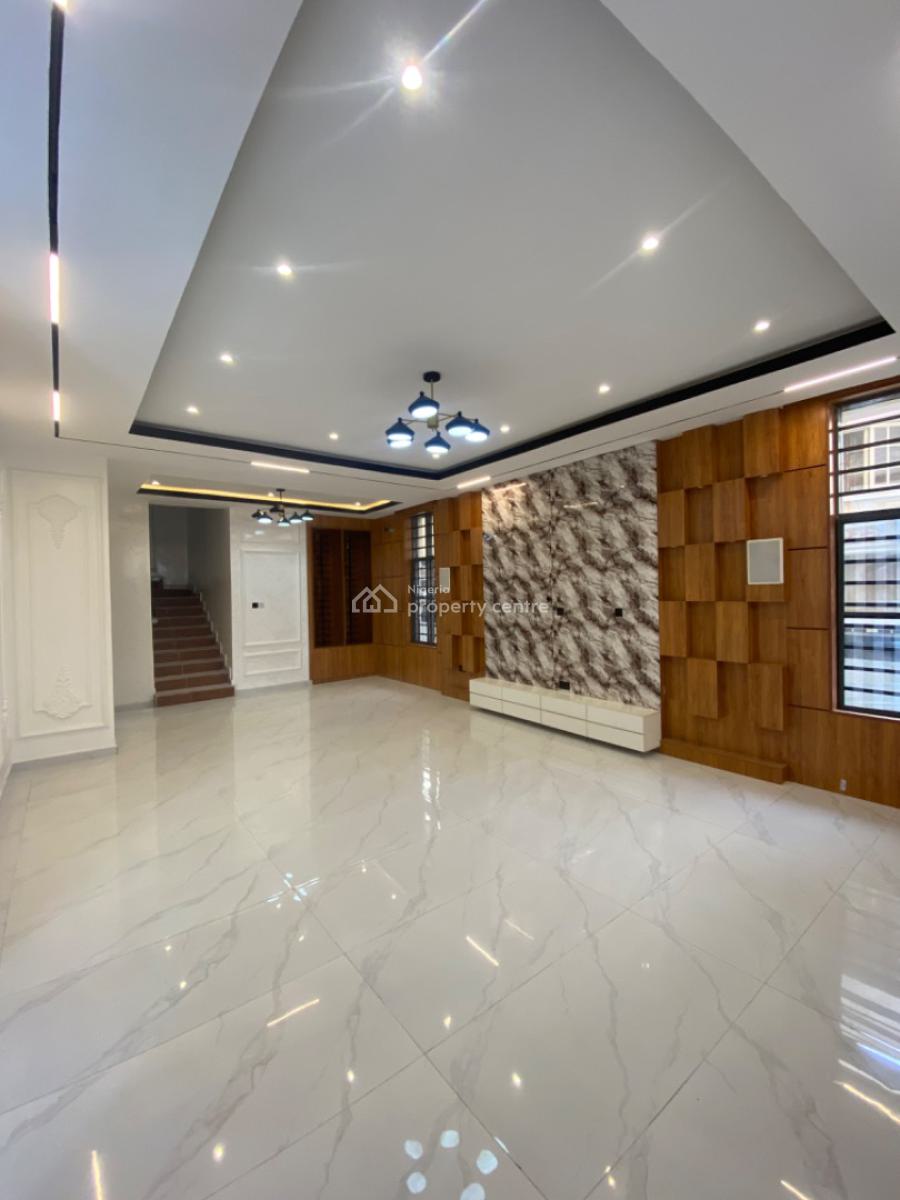 5 Bedroom Fully Detached Duplex with Bq, Chevron, Lekki, Lagos, Detached Duplex for Sale