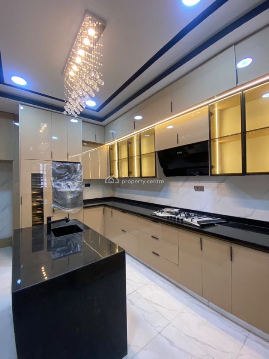5 Bedroom Fully Detached Duplex with Bq, Chevron, Lekki, Lagos, Detached Duplex for Sale
