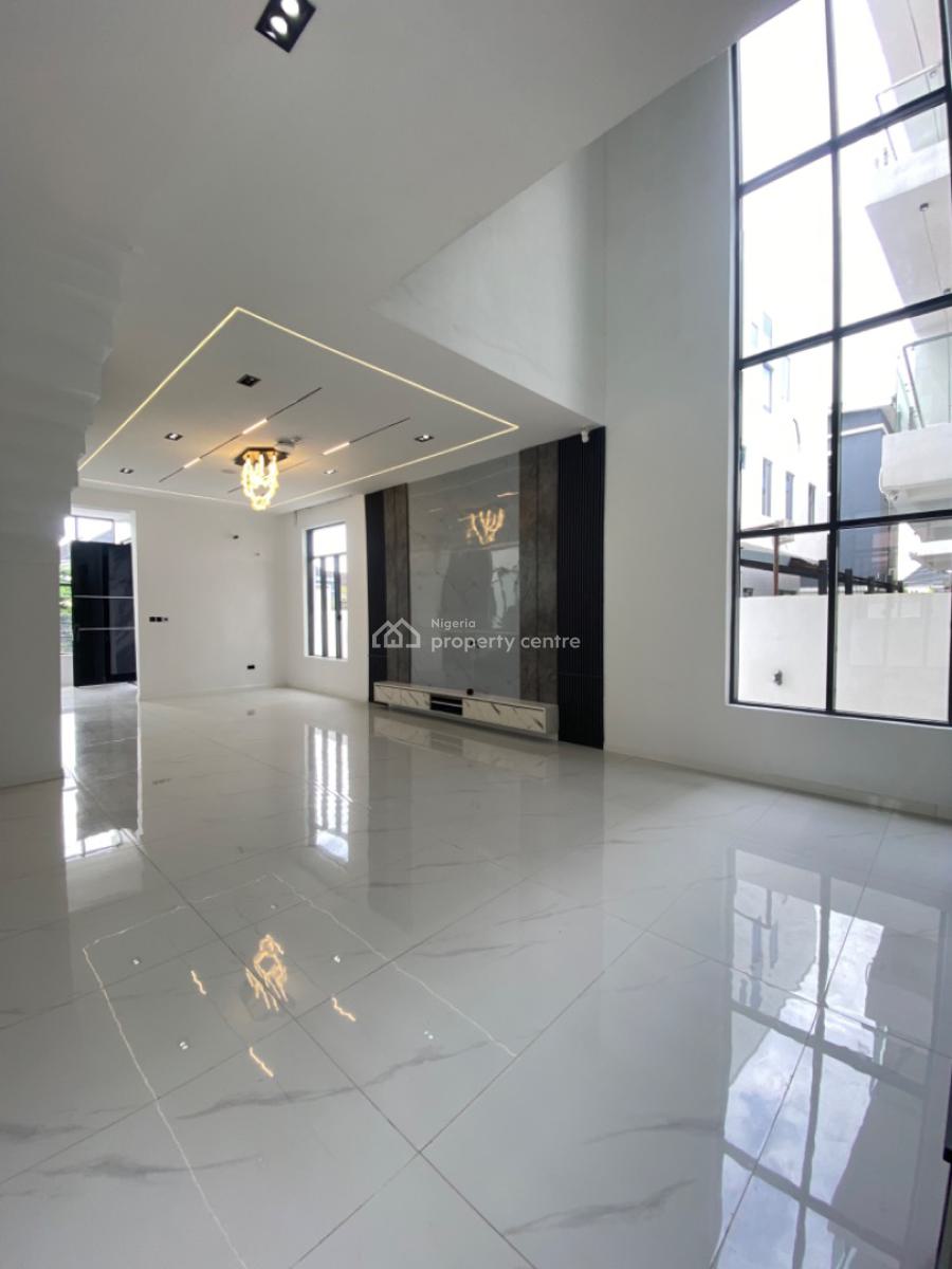 5 Bedroom Fully Automated Detached Duplex, Bq, Pool, Cinema, Gym, Penthouse, Chevron, Lekki, Lagos, Detached Duplex for Sale