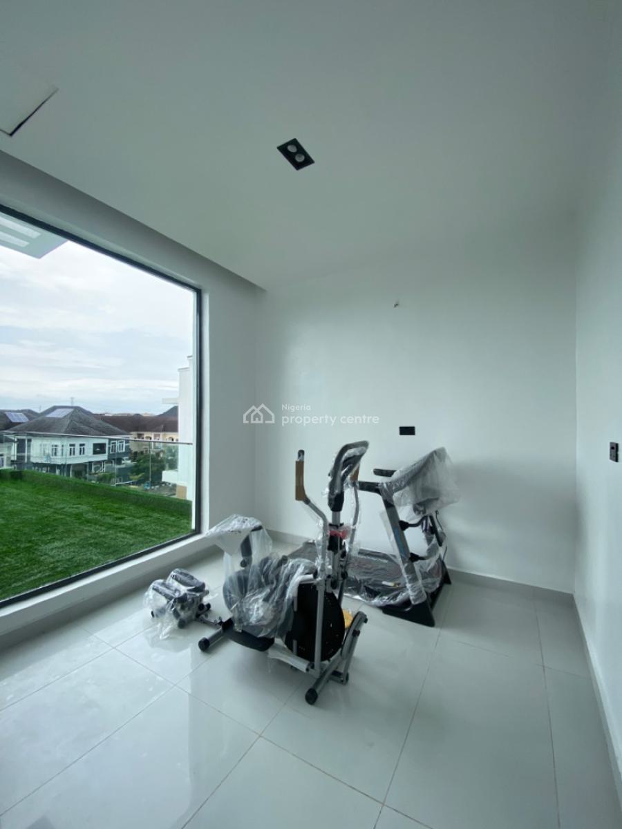 5 Bedroom Fully Automated Detached Duplex, Bq, Pool, Cinema, Gym, Penthouse, Chevron, Lekki, Lagos, Detached Duplex for Sale