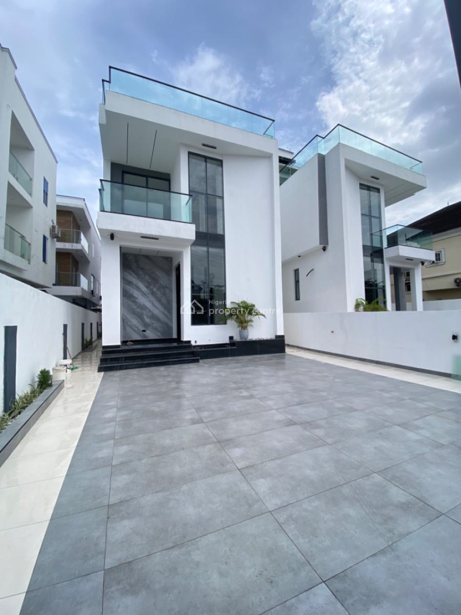 5 Bedroom Fully Automated Detached Duplex, Bq, Pool, Cinema, Gym, Penthouse, Chevron, Lekki, Lagos, Detached Duplex for Sale