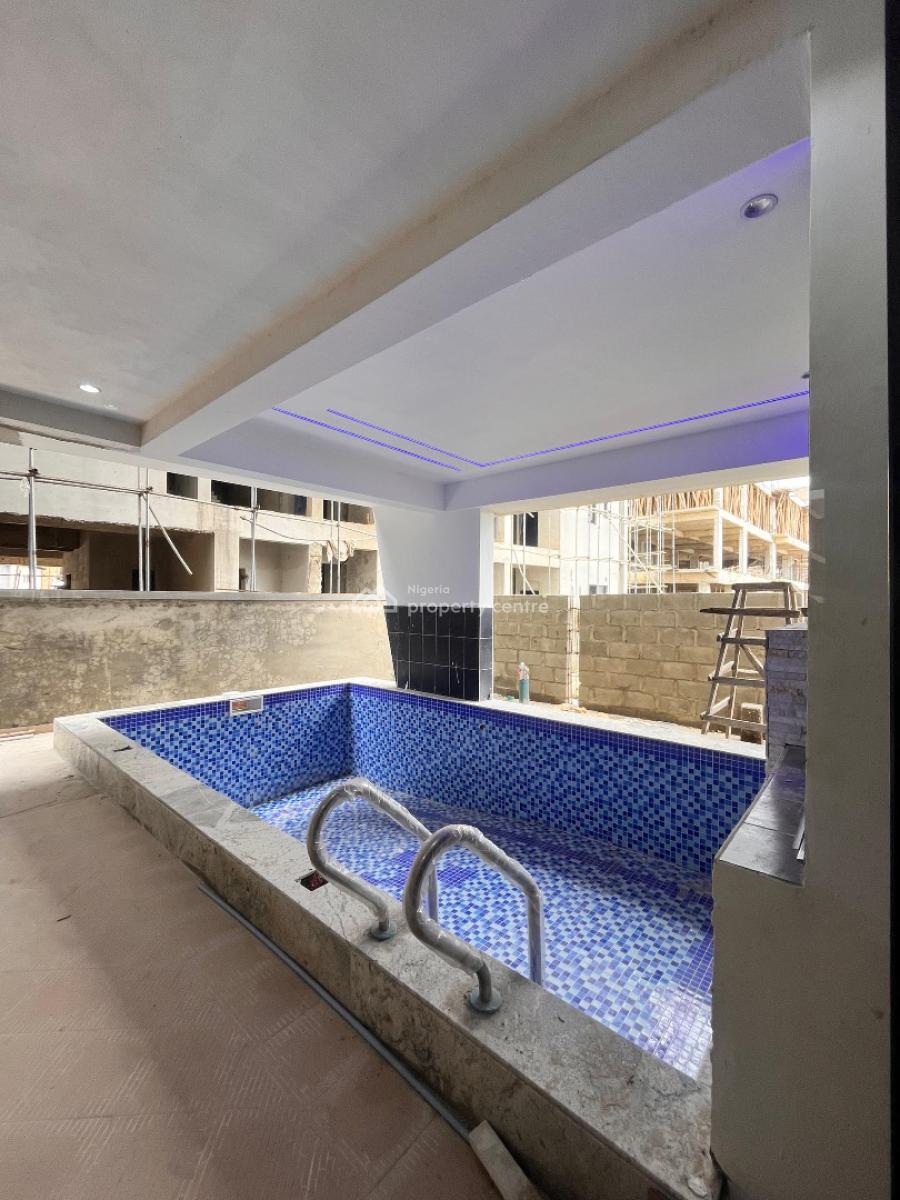 Elegant 2 Bedroom Apartment with Bq, Swimming Pool,, Ikate, Lekki, Lagos, Flat / Apartment for Sale