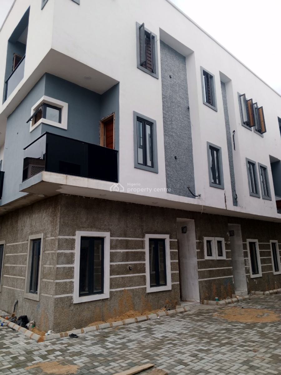 Luxury 4 Bedroom Terrace Duplex with Bq in a Gated Estate, Off Freedom Way, Ikate Elegushi, Lekki, Lagos, Terraced Duplex for Sale