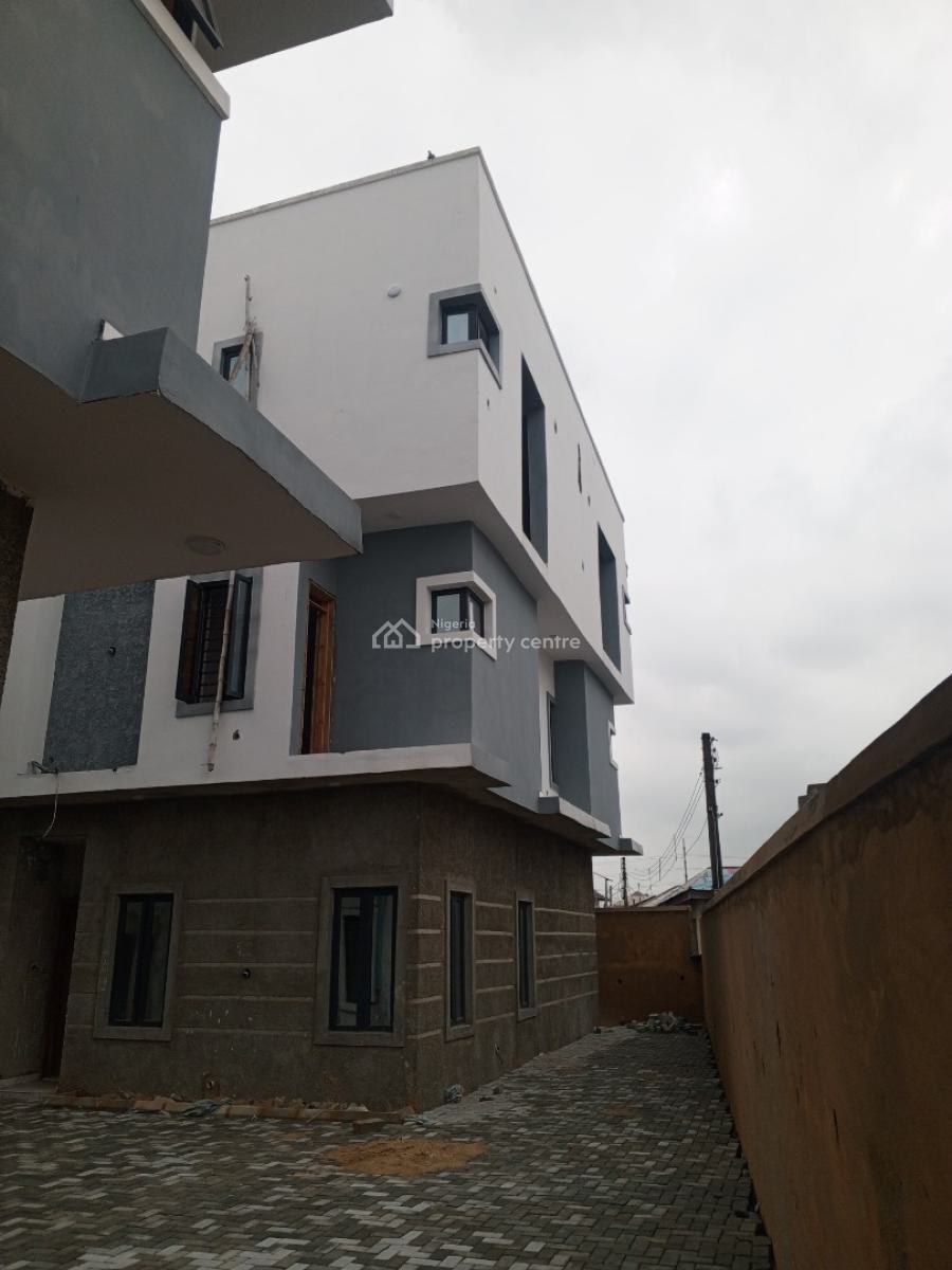 Luxury 4 Bedroom Terrace Duplex with Bq in a Gated Estate, Off Freedom Way, Ikate Elegushi, Lekki, Lagos, Terraced Duplex for Sale