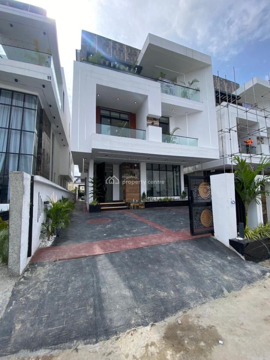 Most Sought After 6 Bedroom Detached Duplex with Pool, Cinema, Rooftop, Chevron Drive, Chevron, Lekki, Lagos, Detached Duplex for Sale