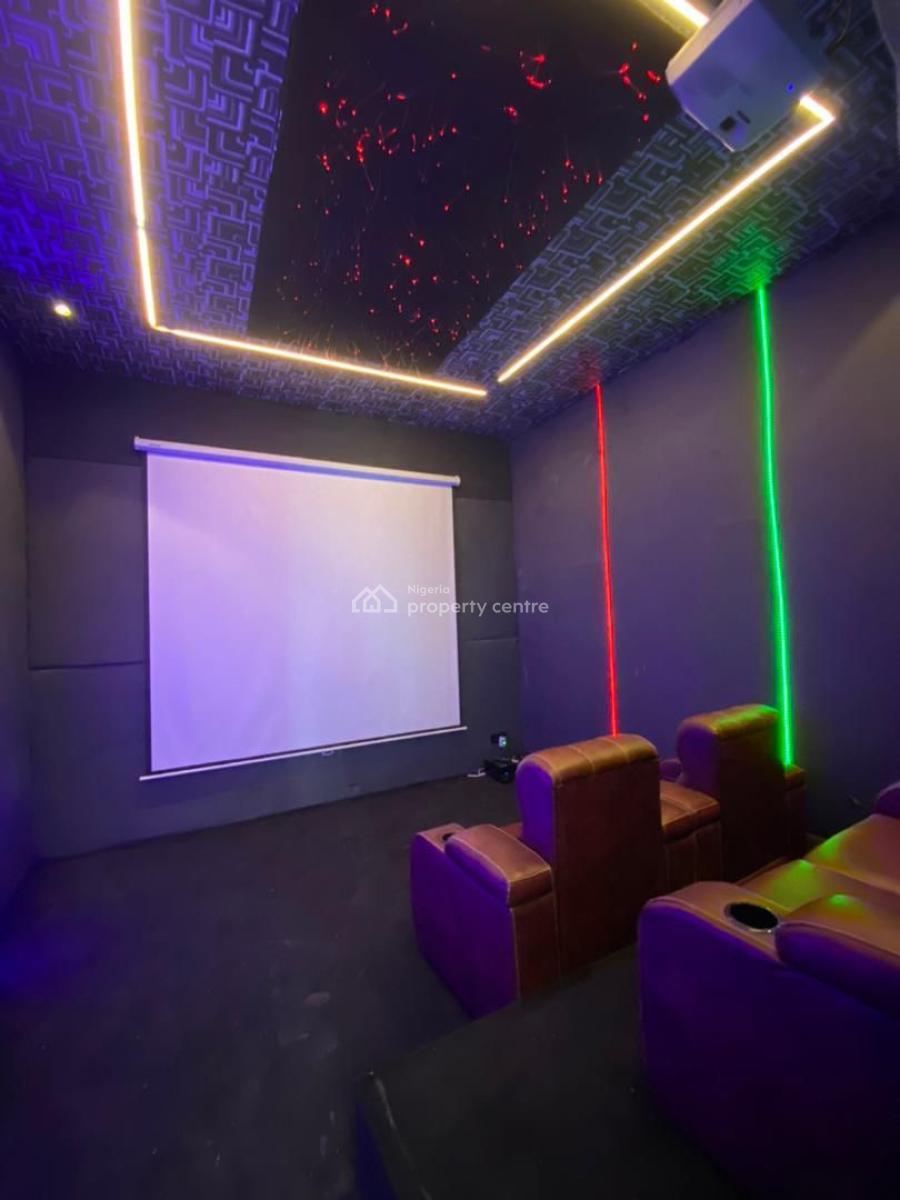 Most Sought After 6 Bedroom Detached Duplex with Pool, Cinema, Rooftop, Chevron Drive, Chevron, Lekki, Lagos, Detached Duplex for Sale