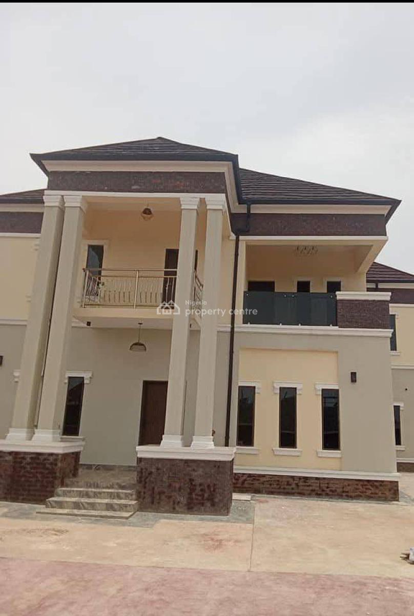 Brand New Four Bedroom Detached House with Bq, Lugbe District, Abuja, Detached Duplex for Sale