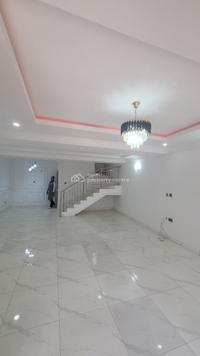 Massive Luxurious 4 Bedroom Terrace Duplex with Bq, Games Village, Kaura, Abuja, Terraced Duplex for Rent