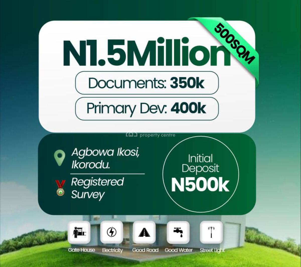 Beautiful Estate Land, Imota, Ikorodu, Lagos, Residential Land for Sale