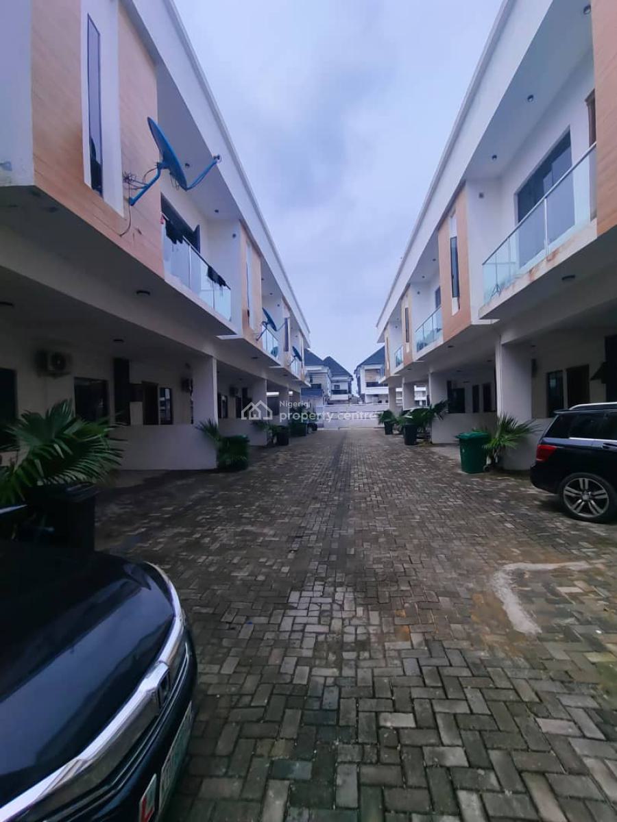 4 Bedroom Terrace Duplex in a Secured Estate, Westend Estate, Ikota, Lekki, Lagos, Terraced Duplex for Sale