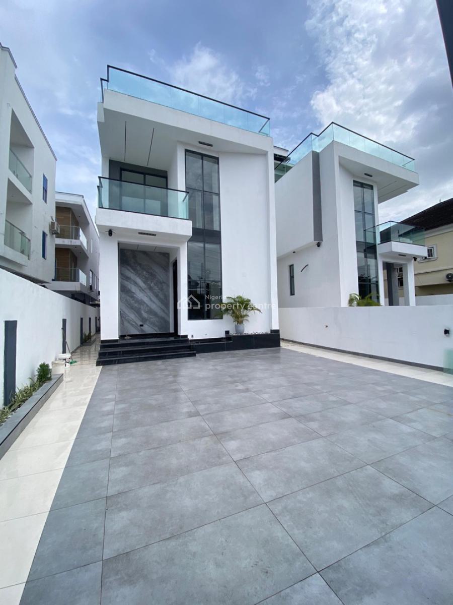 5 Bedroom Detached Duplex with Bq, Pool, Penthouse, Cinema & Gym, Chevy View Estate, Lekki, Lagos, Detached Duplex for Sale