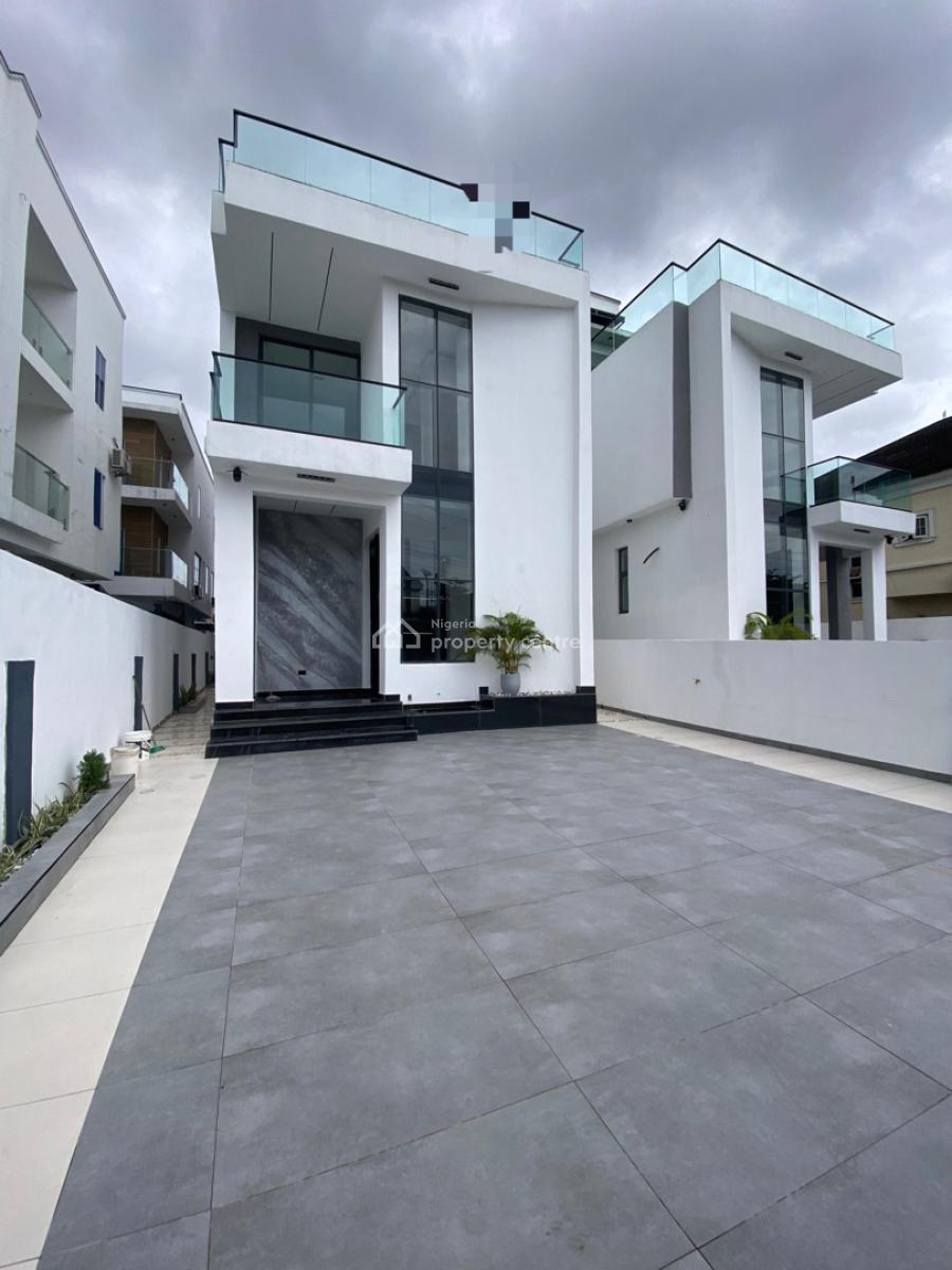 5 Bedroom Detached Duplex with Bq, Pool, Penthouse, Cinema & Gym, Chevy View Estate, Lekki, Lagos, Detached Duplex for Sale
