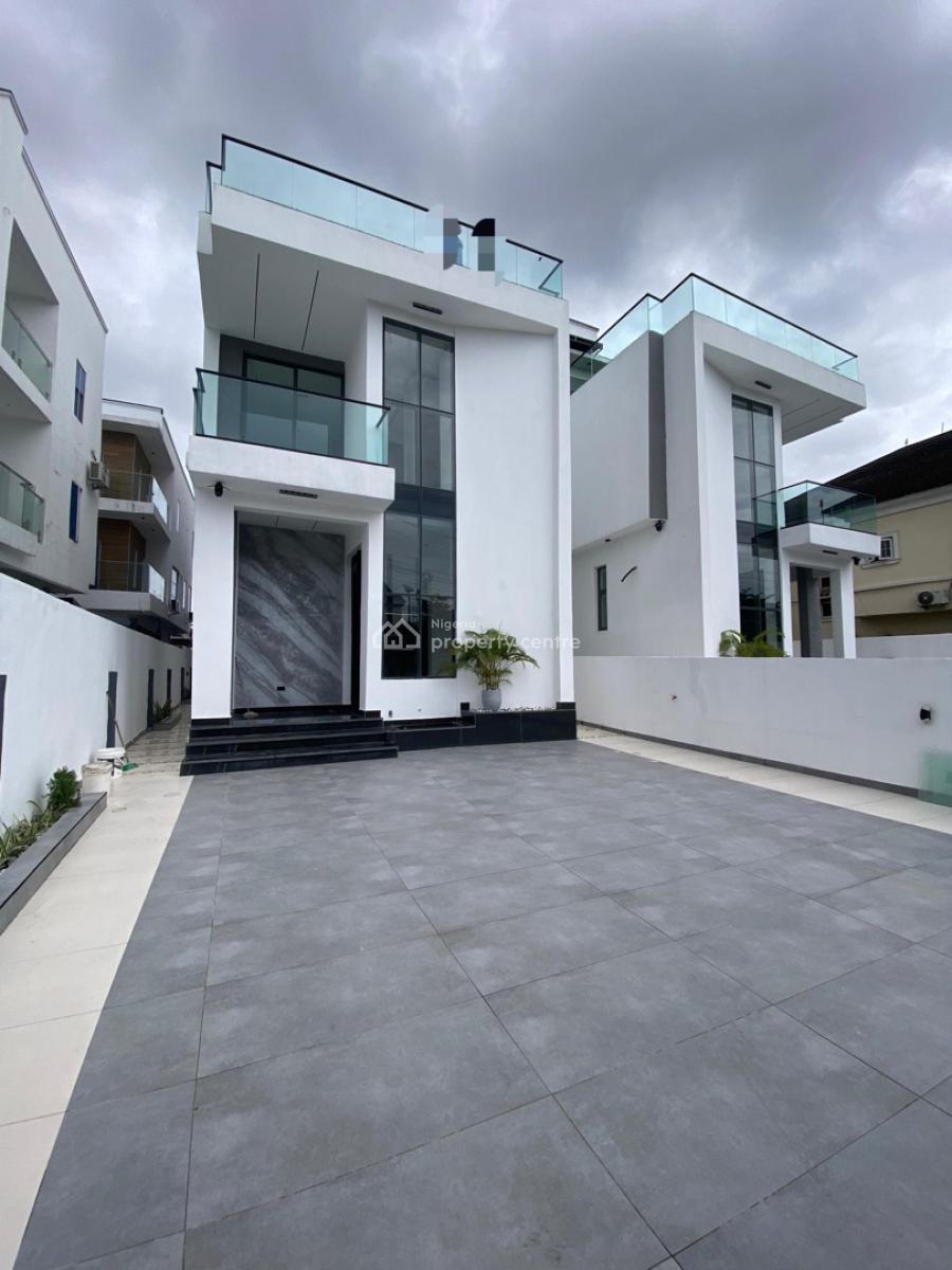 5 Bedroom Detached Duplex with Bq, Pool, Penthouse, Cinema & Gym, Chevy View Estate, Lekki, Lagos, Detached Duplex for Sale