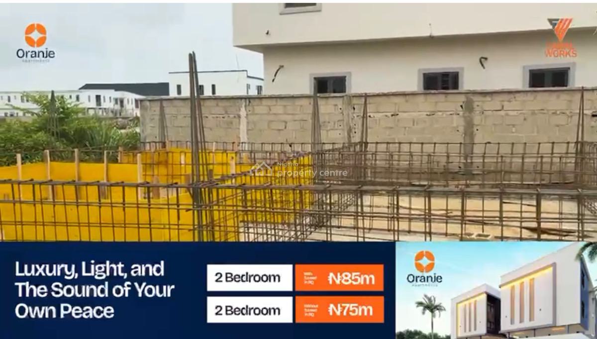 2 Bedroom Apartment, Atlantic Nominee Estate/oranje Apartment, Ajah, Lagos, Block of Flats for Sale