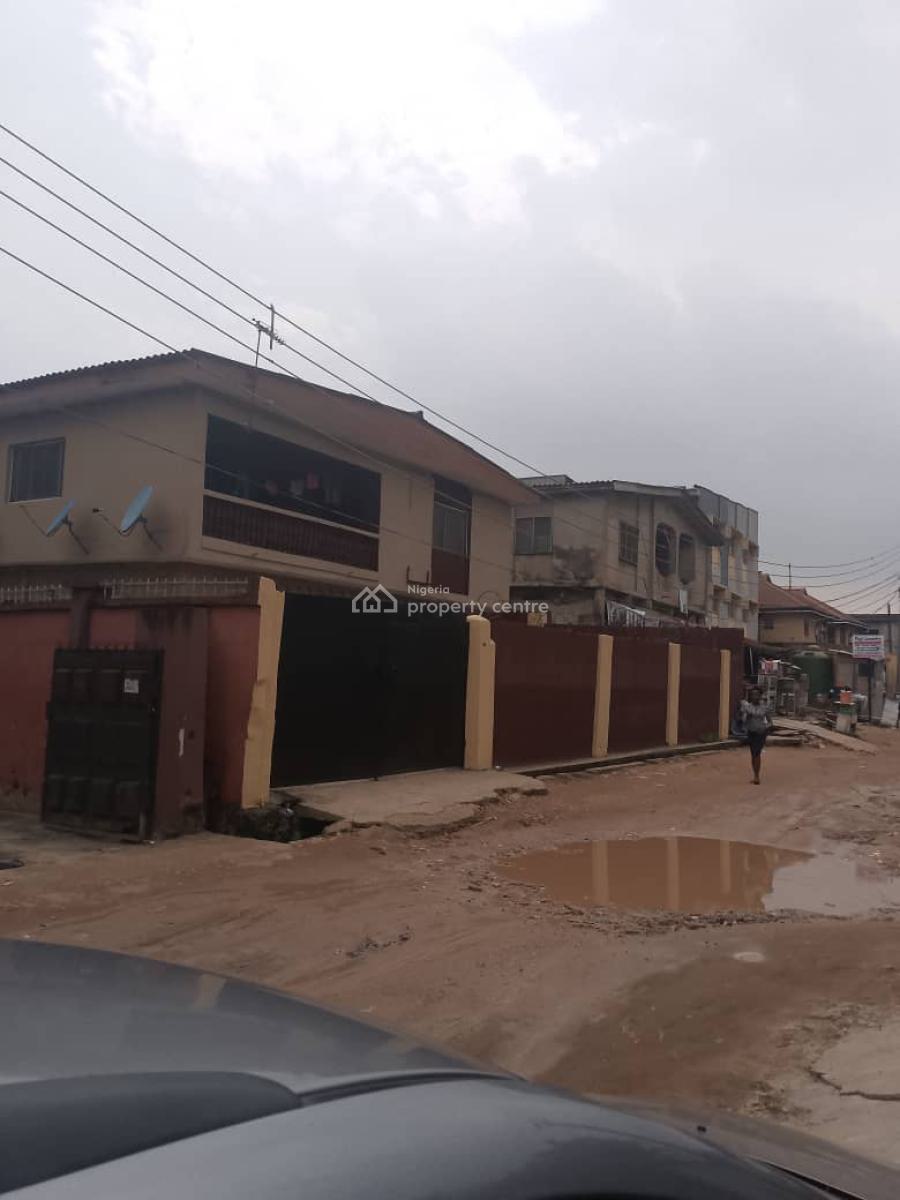 Decent and Solid Storey Building on of Six 2 Units of 3 Bedroom (upstairs), Alapere, Ketu, Lagos, Block of Flats for Sale