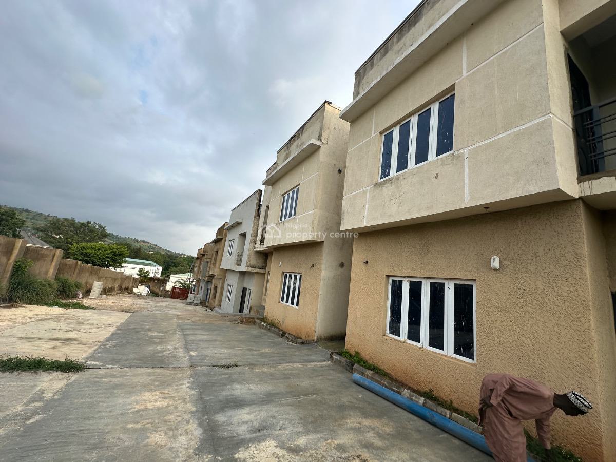 Semi Finished 4 Bedroom Semi Detached Duplex with Bq, Cbn Quarters, Life Camp, Abuja, Semi-detached Duplex for Sale