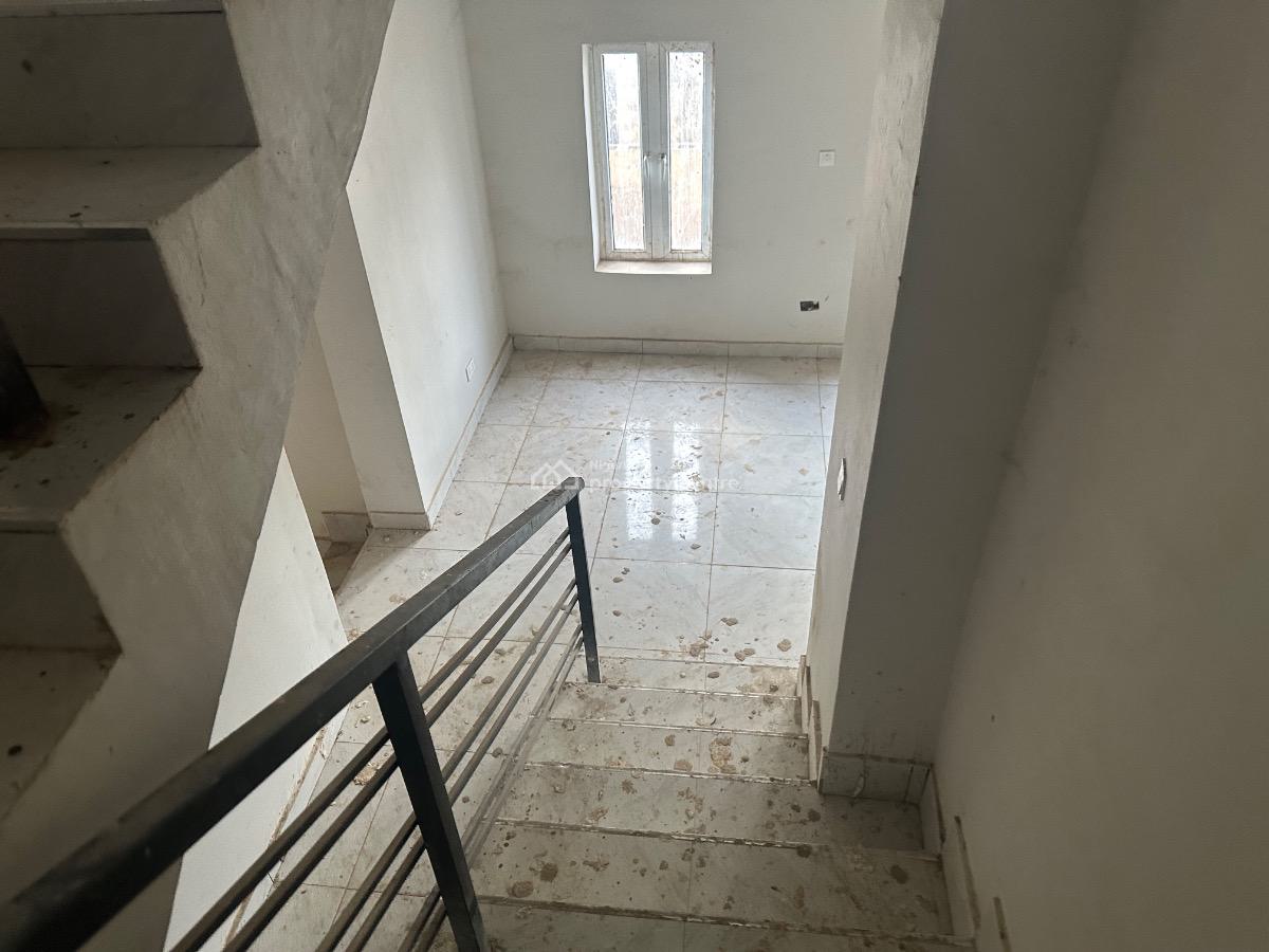 Semi Finished 4 Bedroom Semi Detached Duplex with Bq, Cbn Quarters, Life Camp, Abuja, Semi-detached Duplex for Sale