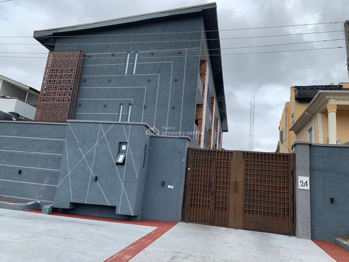 4 Bedroom Terrace Houses with a Room  Bq Each, Fitted Kitchen, Gra Phase 2, Magodo, Lagos, Terraced Duplex for Rent