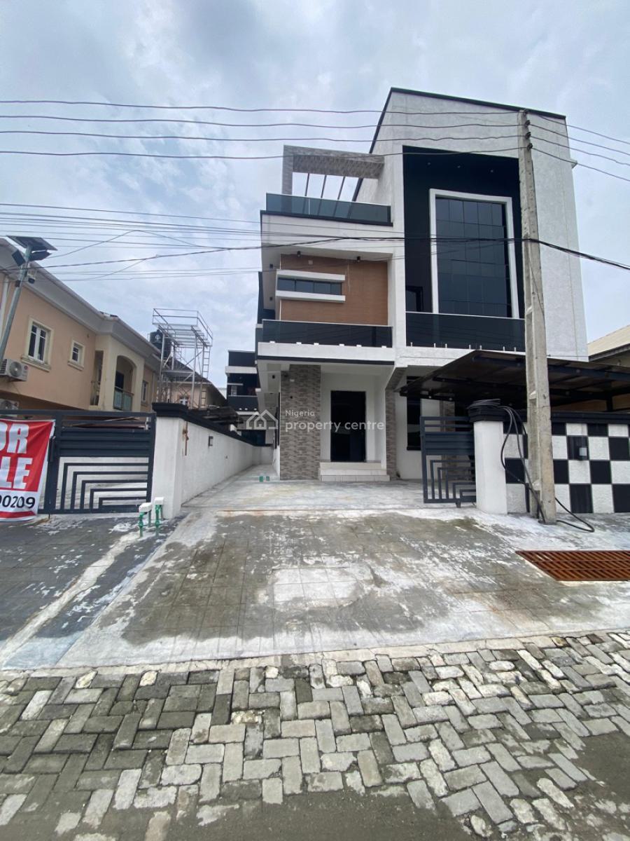 5 Bedroom Fully Detached Duplex with Bq and Penthouse, Berra Estate, Lekki, Lagos, Detached Duplex for Sale