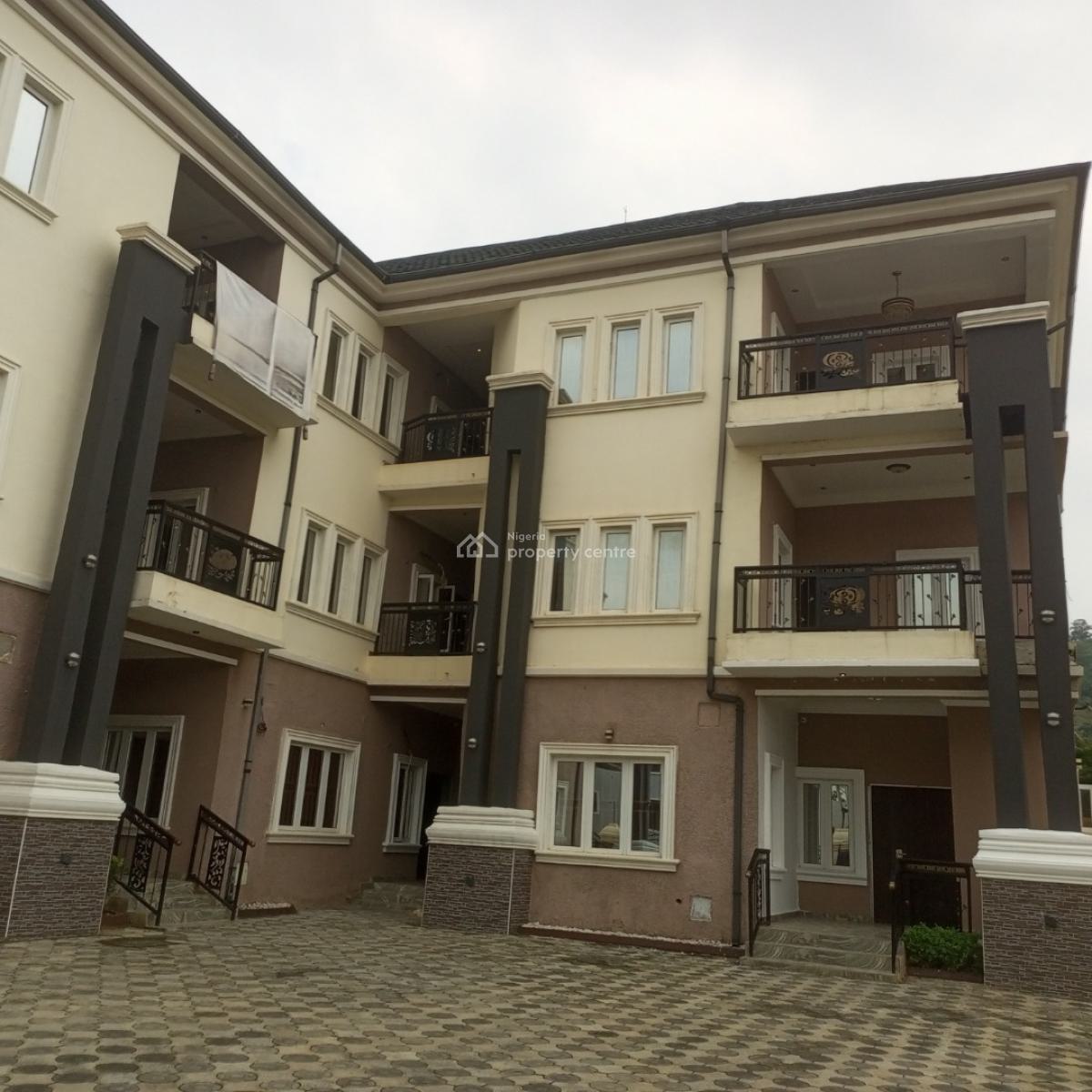 Luxury 4-bedroom Terrace Duplex (with Swimming Pool & Cameras), Life Camp, Abuja, Terraced Duplex for Rent