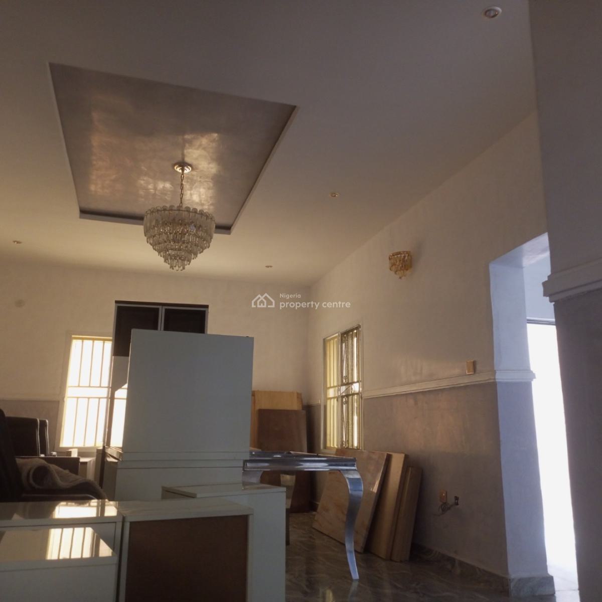 Luxury 4-bedroom Terrace Duplex (with Swimming Pool & Cameras), Life Camp, Abuja, Terraced Duplex for Rent