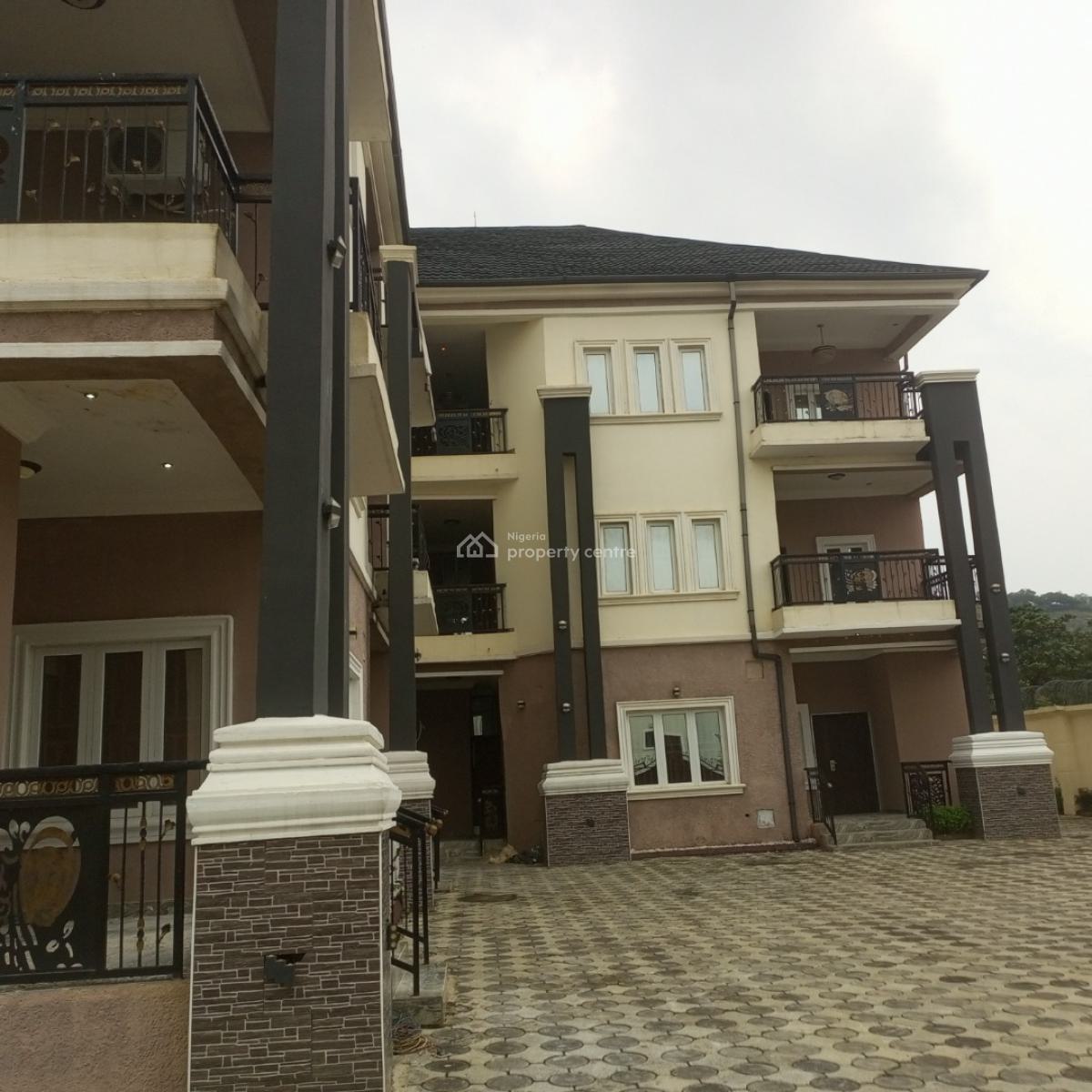 Luxury 4-bedroom Terrace Duplex (with Swimming Pool & Cameras), Life Camp, Abuja, Terraced Duplex for Rent