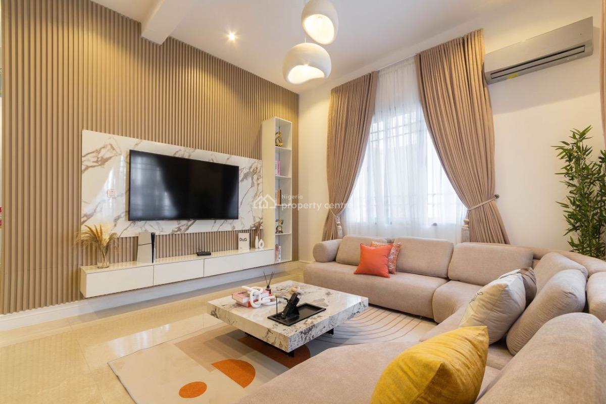 Luxury City View 4 Bedroom Self Compound Semi Detached, Ps5 & Snooker, Johnvic Igboannugo Street, Lekki, Lekki Phase 1, Lekki, Lagos, House Short Let