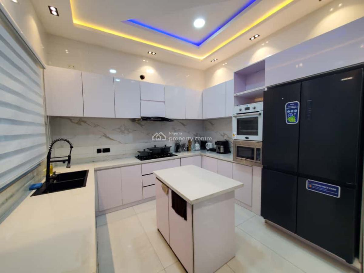 4 Bedroom Fully Furnished Semi Detached Duplex, Ikate, Lekki, Lagos, Semi-detached Duplex for Rent