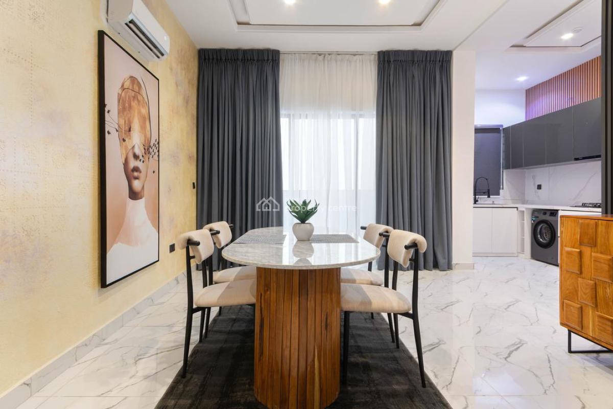 Luxury City View 2 Bedroom Apartment with Swimming Pool, Gym and Ps5, Off Fola Osibo, Lekki Phase 1, Lekki, Lagos, Flat / Apartment Short Let