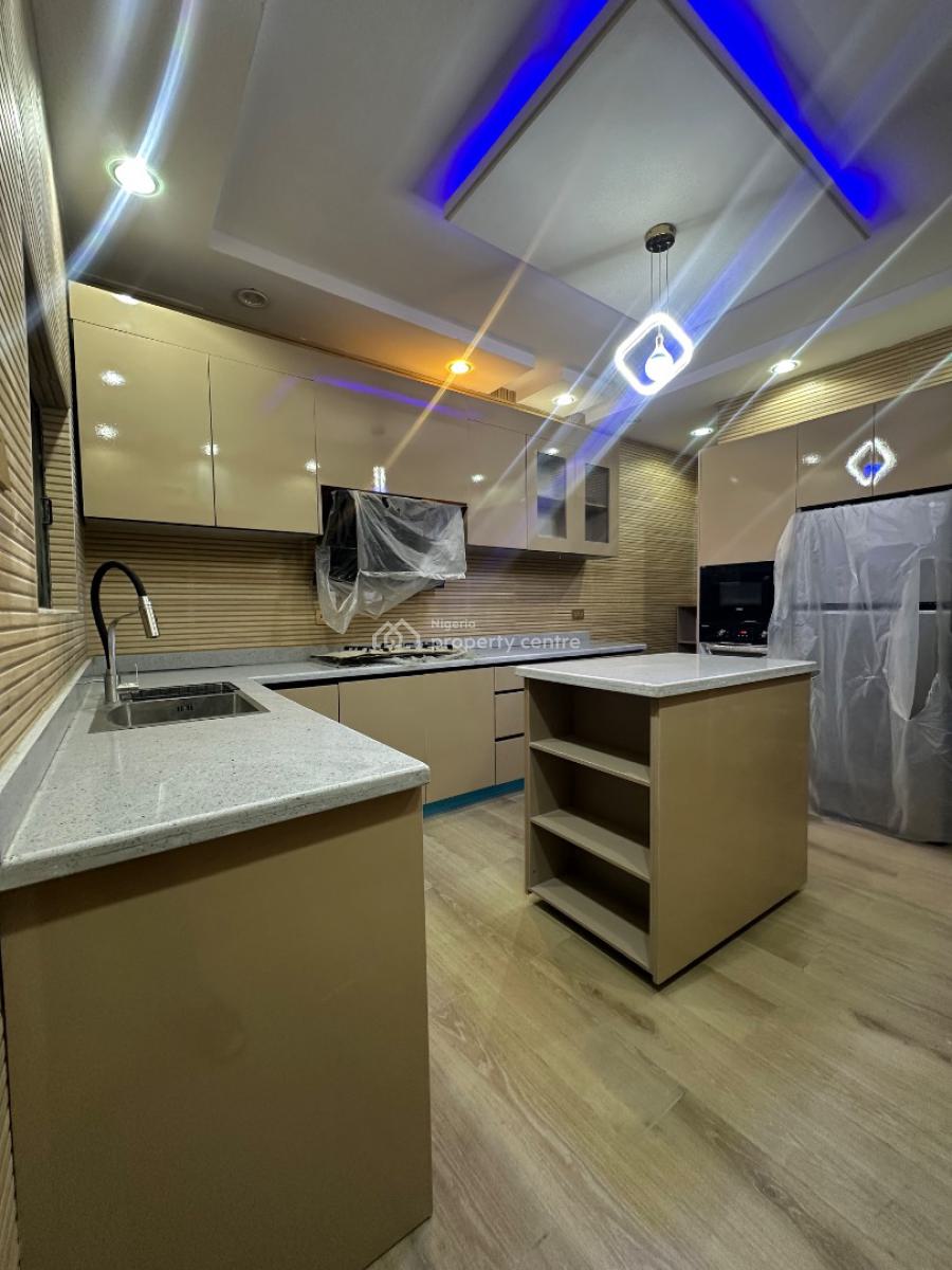 Exclusive 4 Bedroom Terrace Duplex + Private Study Room + Private Sit, Lekki Phase 1, Lekki, Lagos, Terraced Duplex for Rent