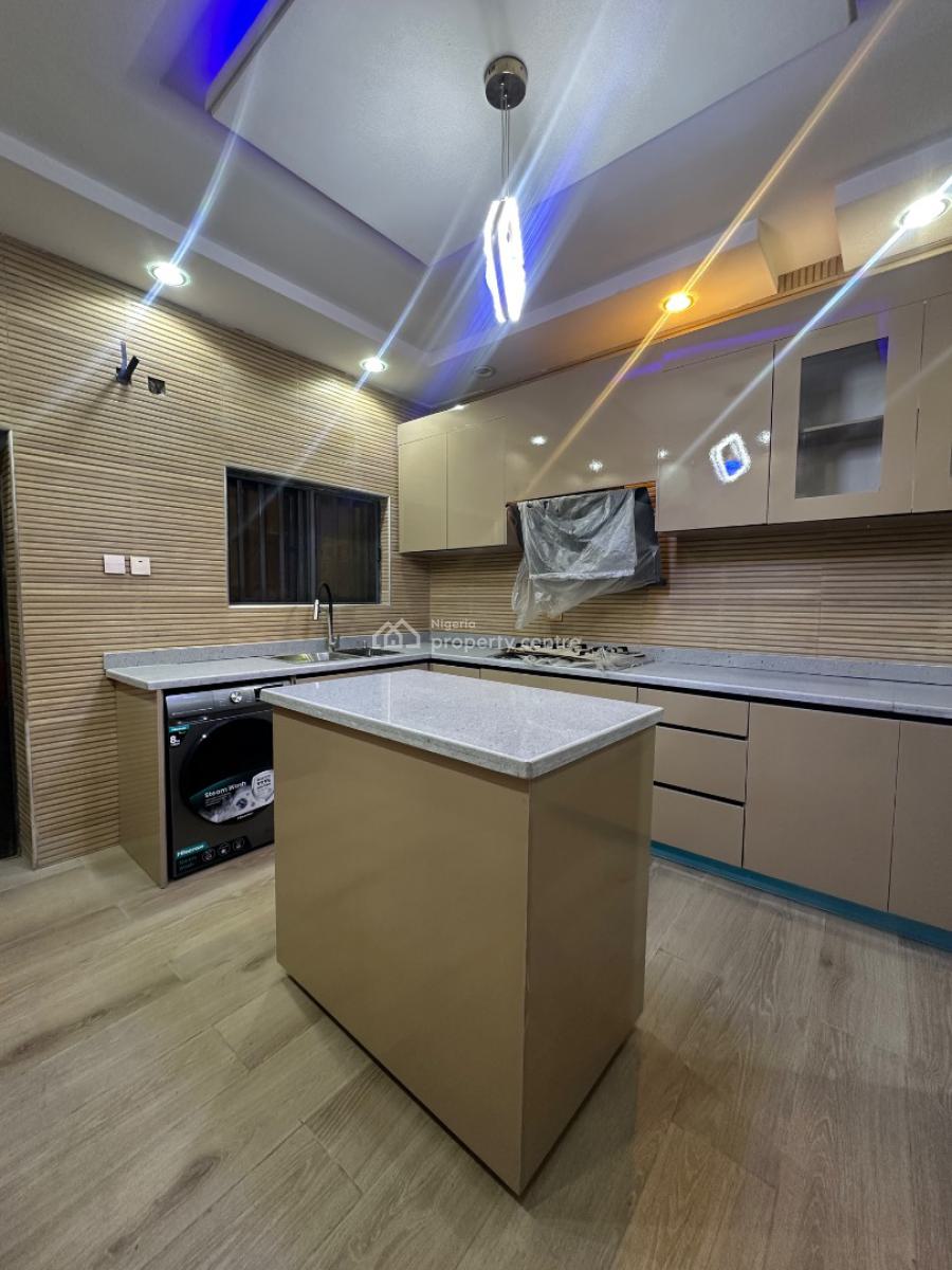 Exclusive 4 Bedroom Terrace Duplex + Private Study Room + Private Sit, Lekki Phase 1, Lekki, Lagos, Terraced Duplex for Rent