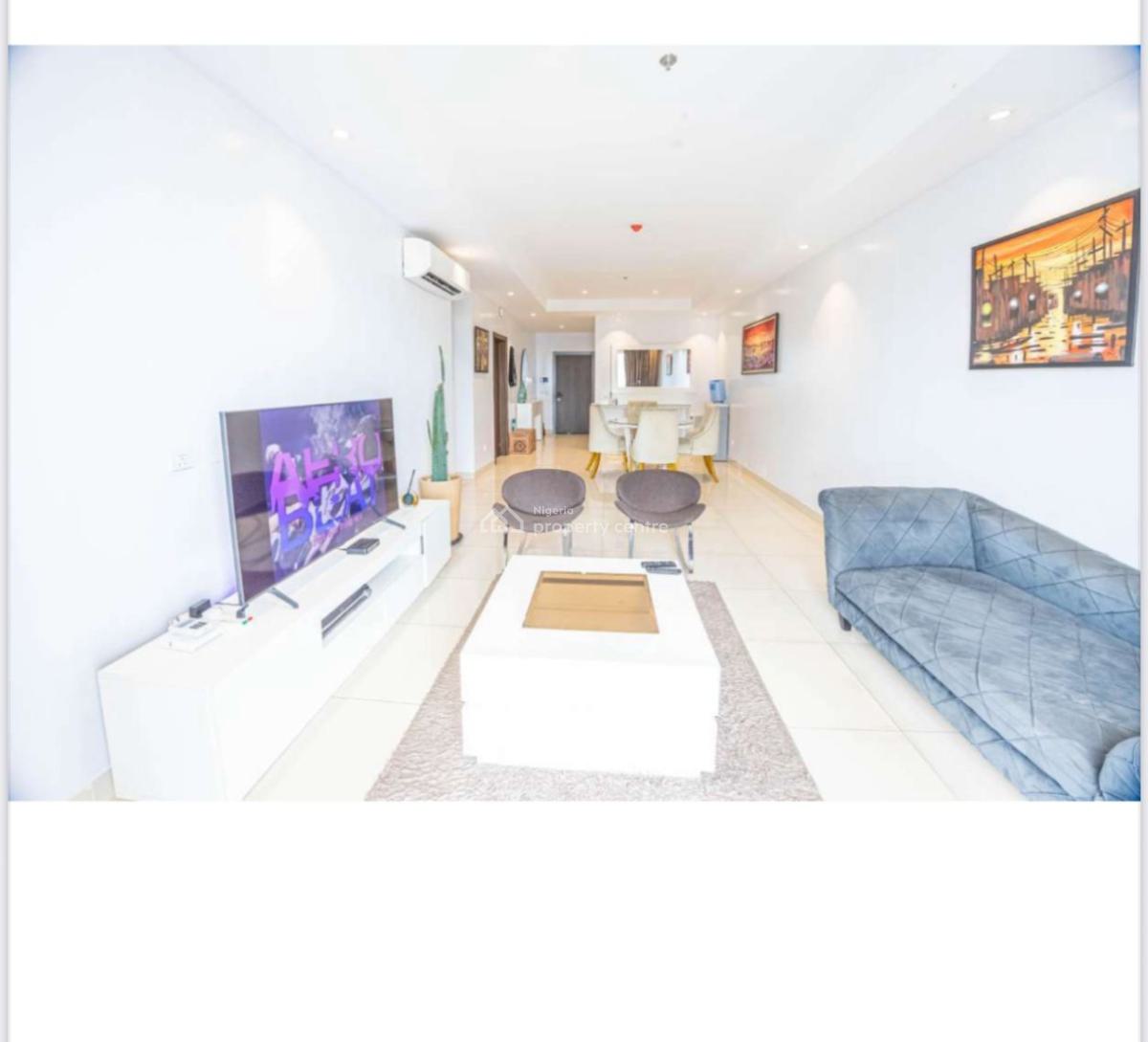 Waterfront Furnished One Bedroom+ Swimming Pool+gym+playground, Oniru, Oniru, Victoria Island (vi), Lagos, Mini Flat (room and Parlour) for Rent