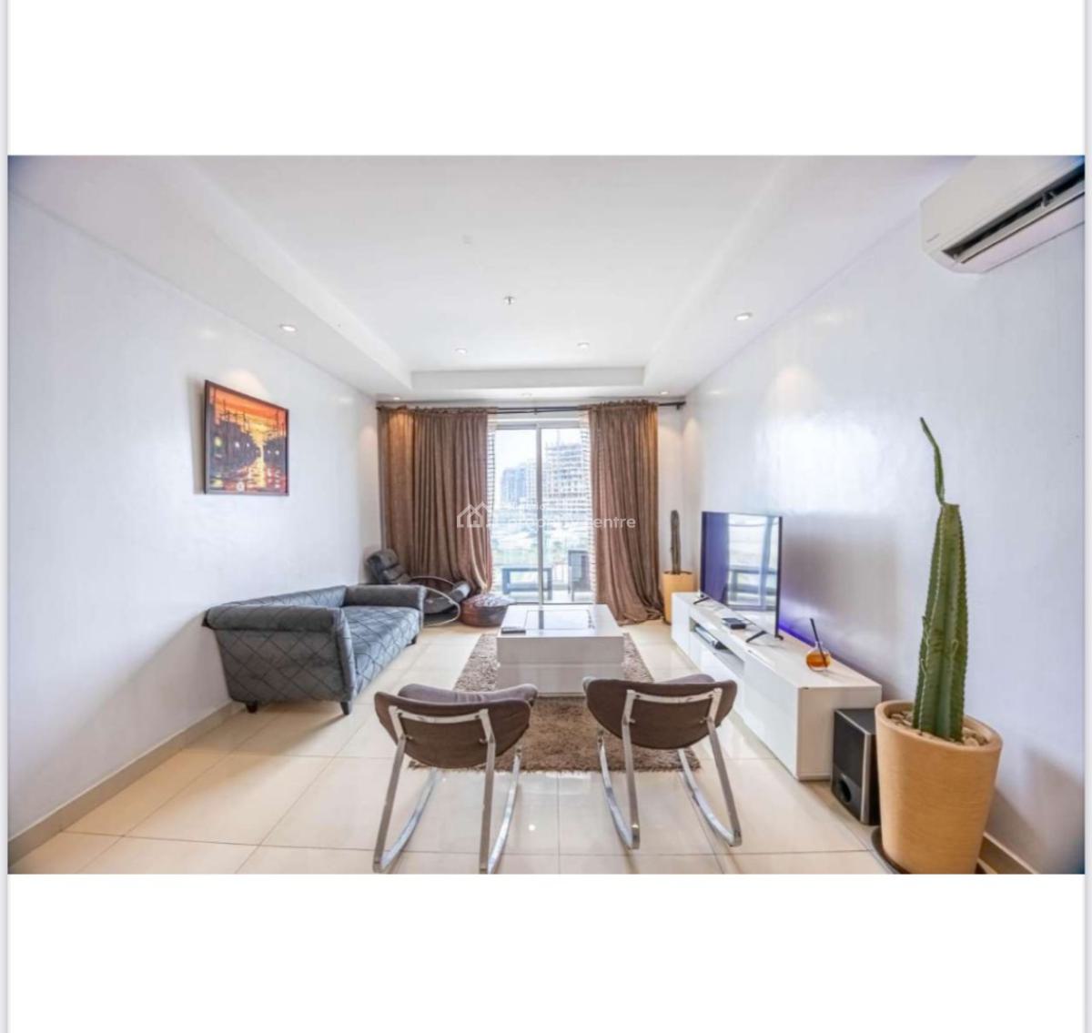Waterfront Furnished One Bedroom+ Swimming Pool+gym+playground, Oniru, Oniru, Victoria Island (vi), Lagos, Mini Flat (room and Parlour) for Rent