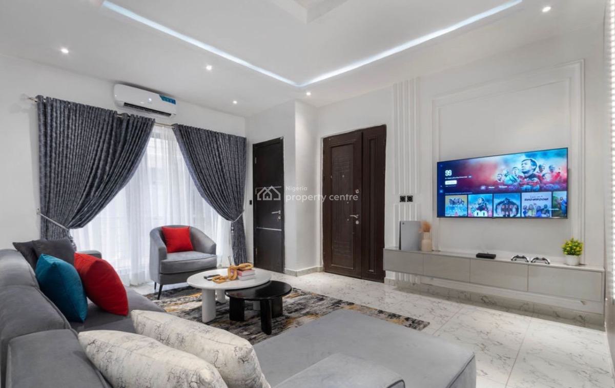 Cute 2 Bedroom Apartment with Ps4, Buniameen Oyekan Close, Lekki Right, Lekki Phase 1, Lekki, Lagos, Flat / Apartment Short Let