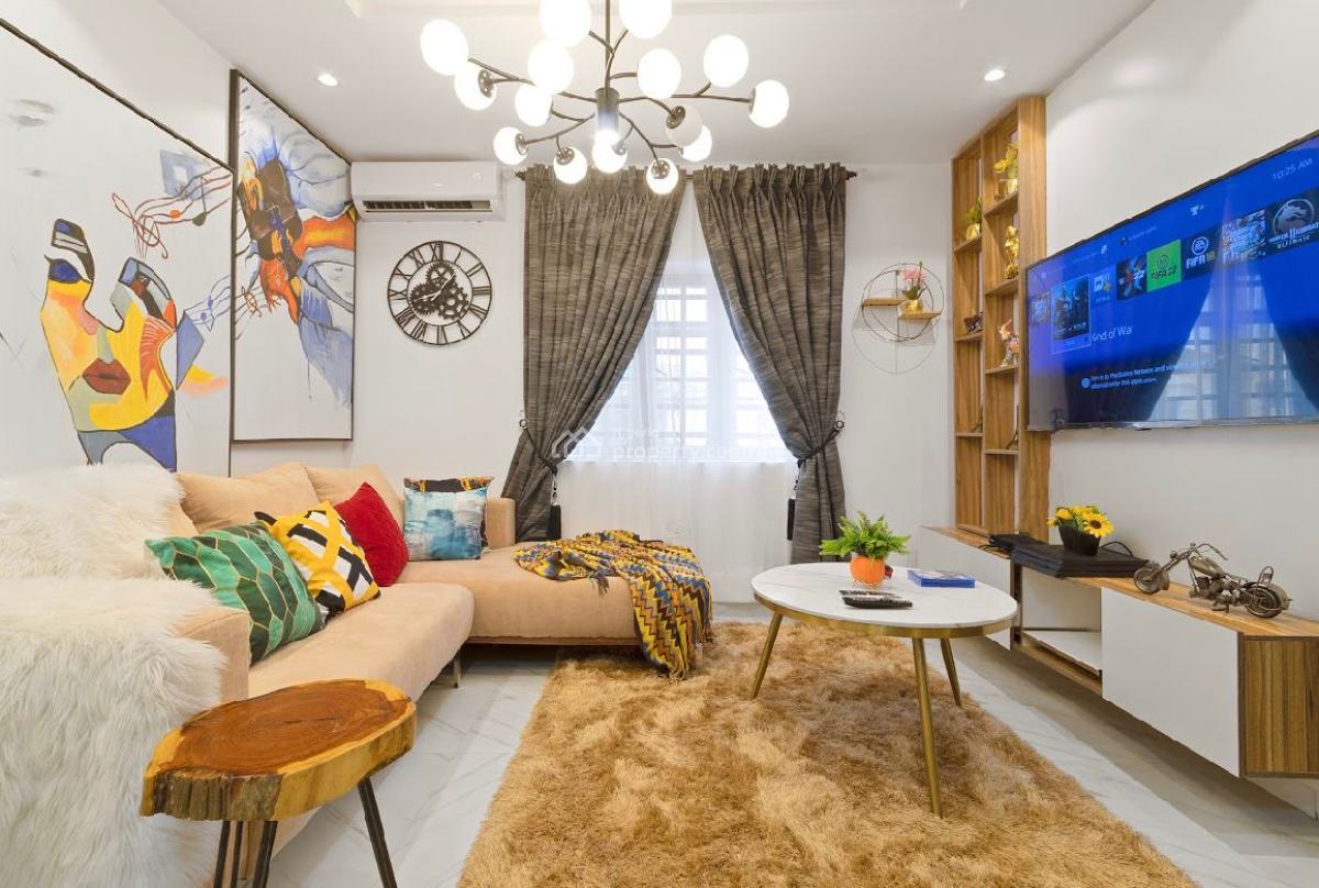 Cute One Bedroom Apartment with Ps5, Kenneth Agbakuru Street, Off Admiralty Road, Lekki Phase 1, Lekki, Lagos, Flat / Apartment Short Let