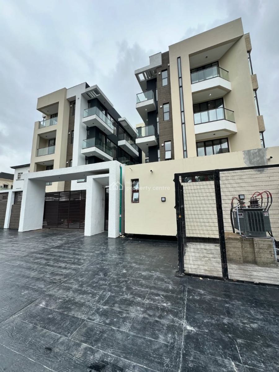 Luxury 3 Bedroom Apartment with Bq + Elevator + Swimming Pool, Lekki Phase 1, Lekki, Lagos, Flat / Apartment for Rent