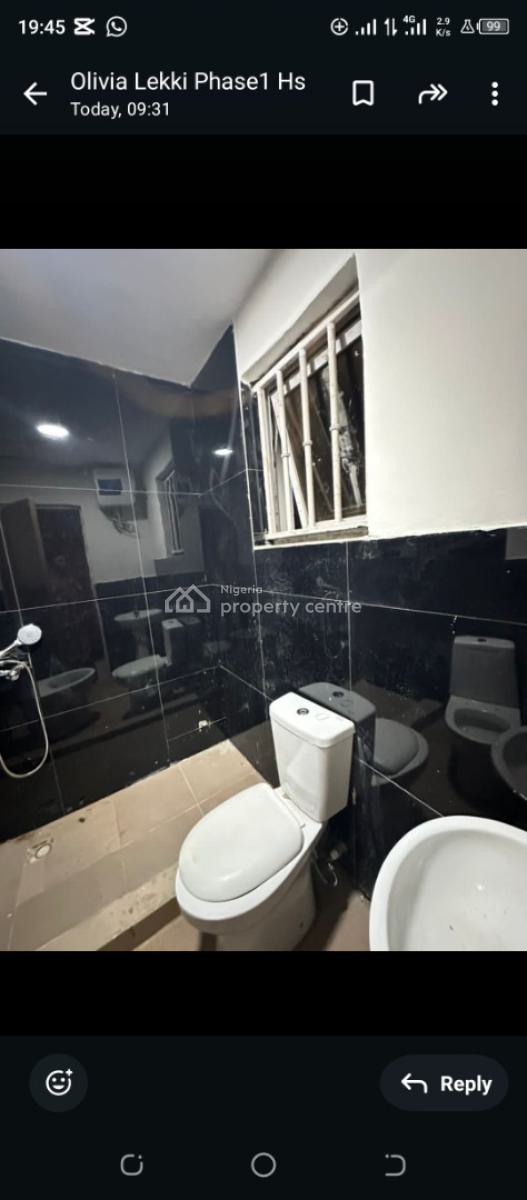 S.direct!!!  Upper Floor Spacious  2 Bedroom Apartment, Lekki Phase 1, Lekki Phase 1, Lekki, Lagos, Flat / Apartment for Rent