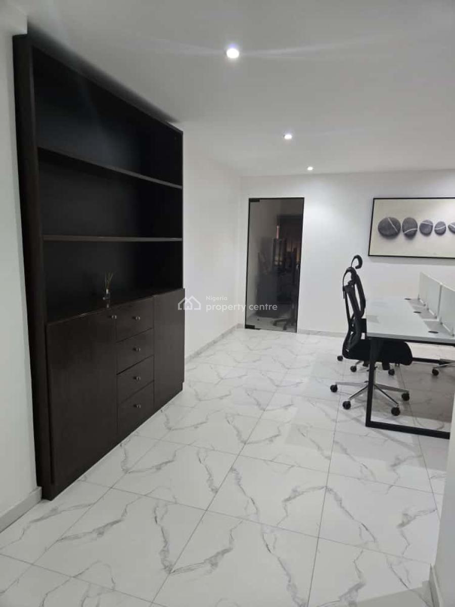 Fully Furnished 80 Sqm Work Space Available on The Ground Floor, Victoria Island (vi), Lagos, Office Space for Rent