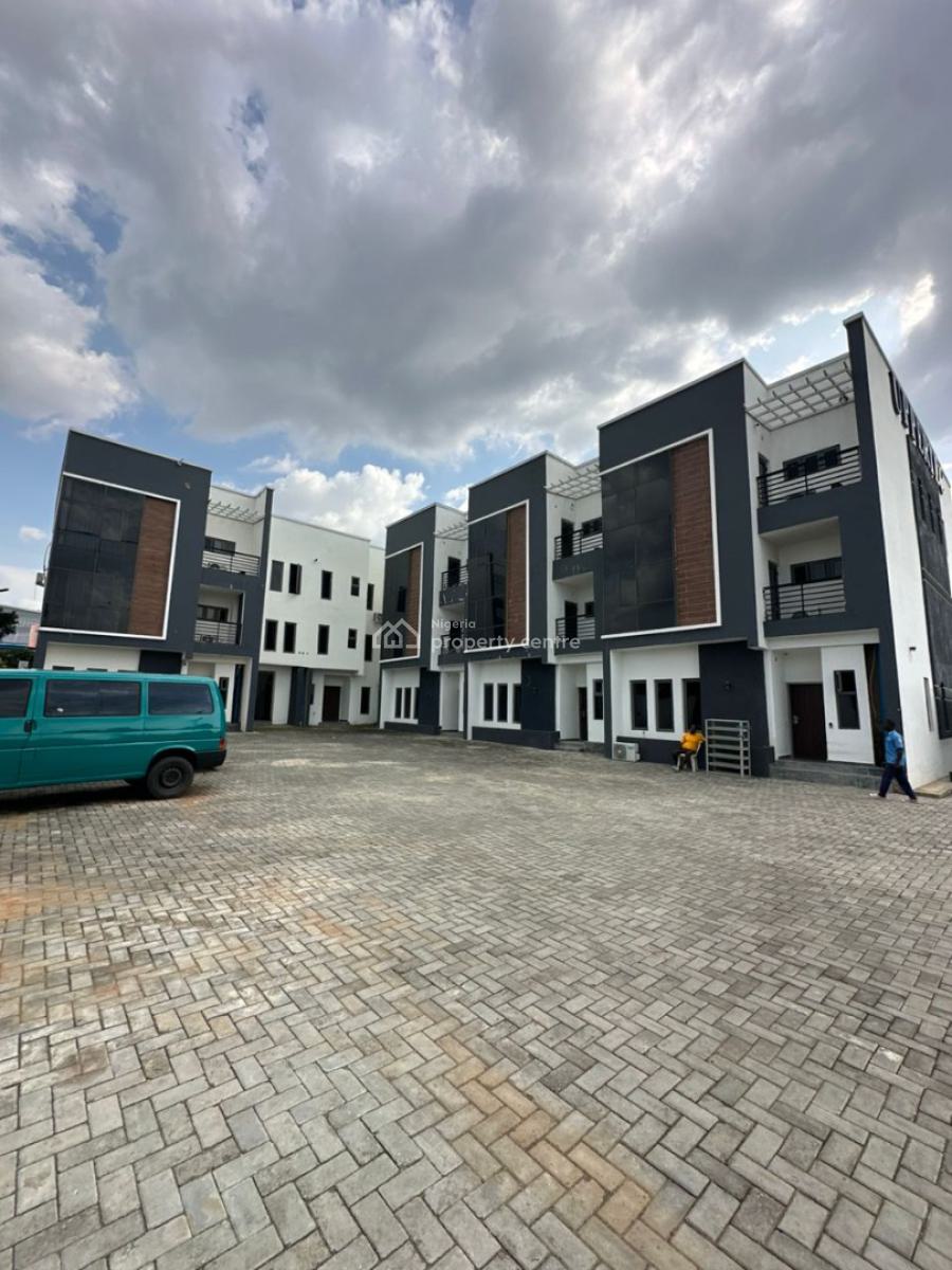 Brand New 4 Beds Terrace Duplex with Bq, Wuye, Abuja, Terraced Duplex for Sale