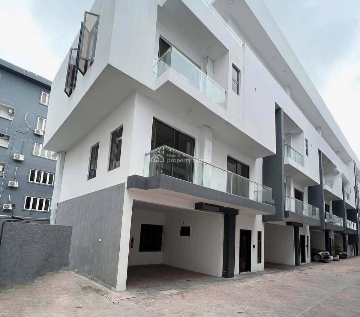 Brand New Serviced 4 Bedrooms Terraced Duplex + Bq, Swimming Pool, Oniru, Victoria Island (vi), Lagos, Terraced Duplex for Rent