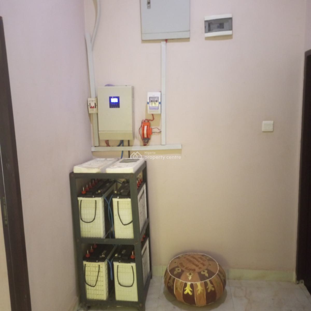 4bdrm Duplex Semi-detached Duplex with Acs, Inverter & Batteries, Near Funtaj International School, Life Camp, Abuja, Semi-detached Duplex for Rent