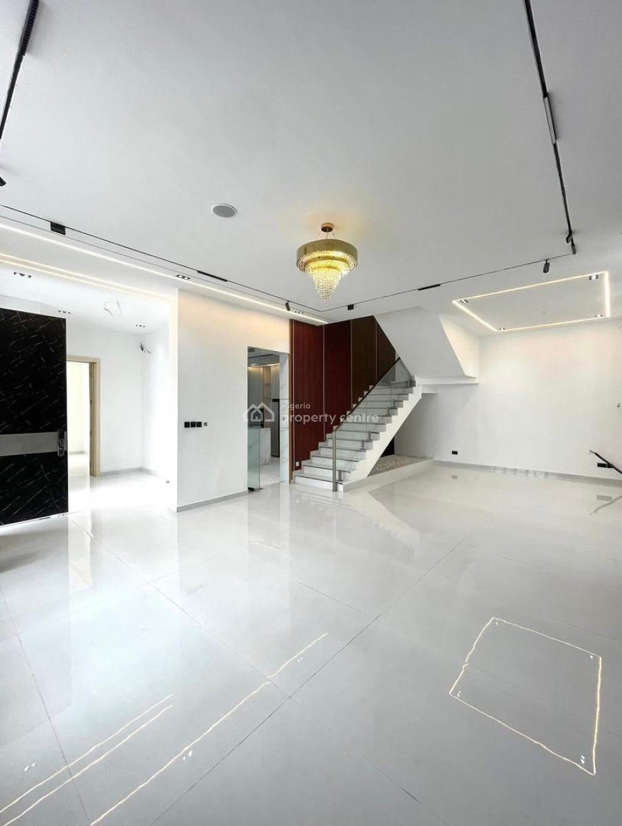 Smart Luxury 5 Bedroom Duplex with Swimming Pool/cinema/bq, Chevron, Lekki, Lagos, Detached Duplex for Sale